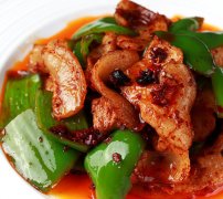 爆炒青椒豆豉肉