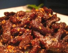 麻辣牛肉干