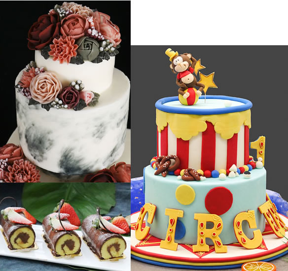 华南烹饪蛋糕作品